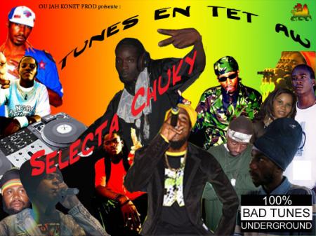 Tunes en tèt aw street tape